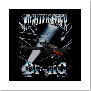 Messerschmitt Bf 110 world war two night fighter Me 110 Posters and Art